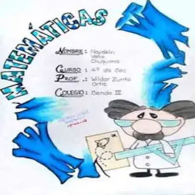 modelos caratulas cuadernos mate