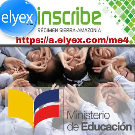 ministerio educacion inscripción régimen sierra amazonía mineduc