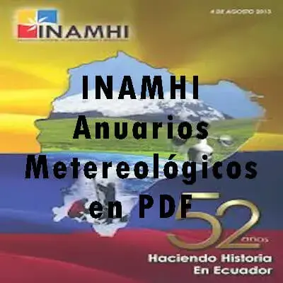 inamhi anuarios metereológicos