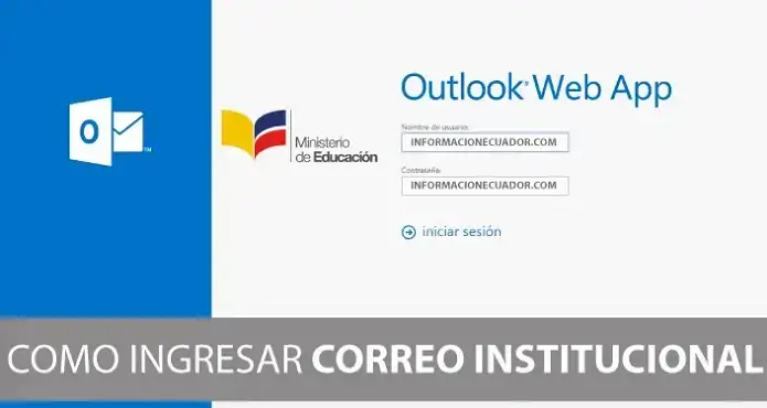 correo institucional ministerio educación