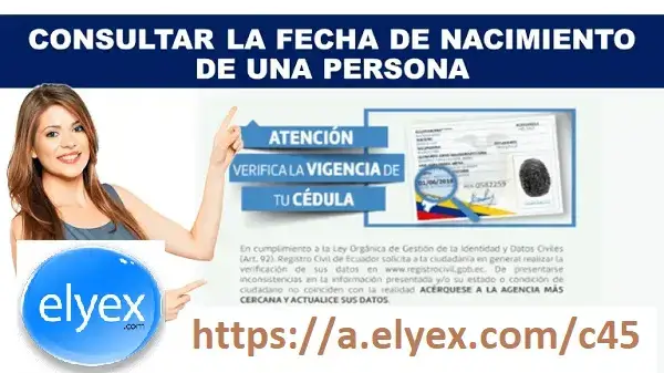 consultar fecha nacimiento persona