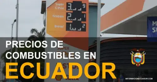 Precios de combustibles Ecuador