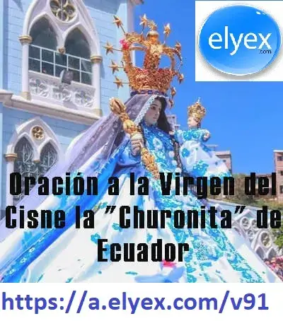 oración virgen cisne cortas