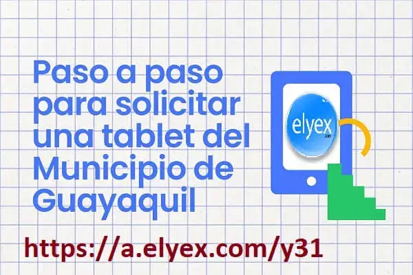 paso a paso solicitar tablet guayaquil municipio