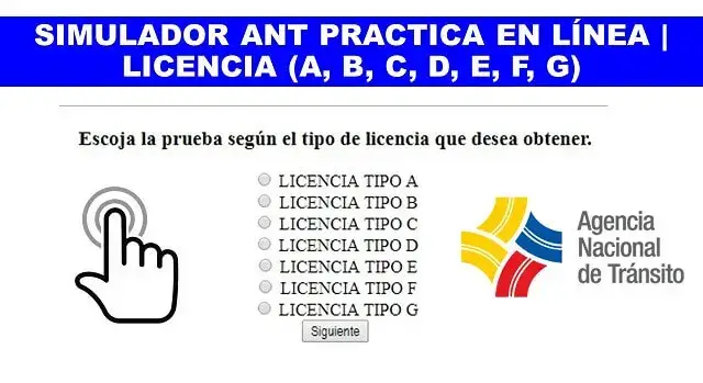 simulador licencia