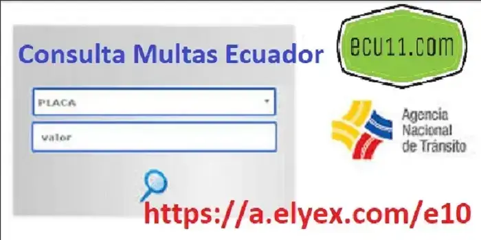 consulta multas placa ant ecuador