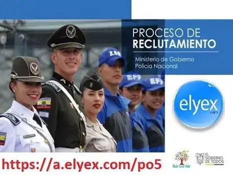 Requisitos Policía Nacional Proceso de reclutamiento Ecuador
