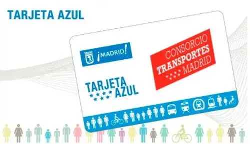 Tarjeta azul en España