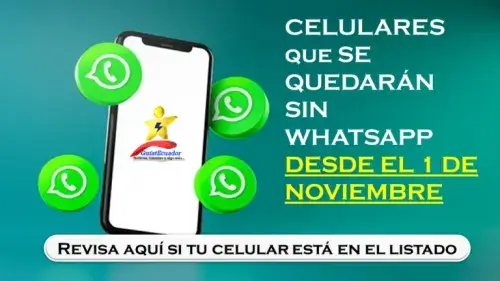 Celulares sin WhatsApp