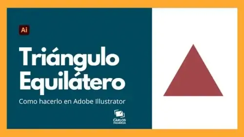 triangulo en illustrator