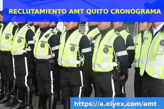 Reclutamiento AMT Inscripciones Agentes de Tránsito Quito