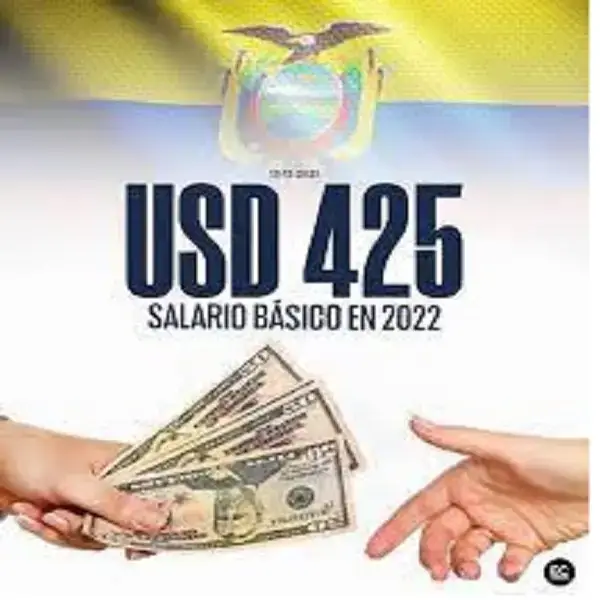 Lasso incrementa salario básico USD 425 para el siguiente año