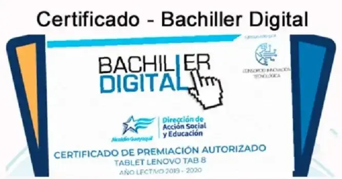 bachiller digital certificado guayaquil