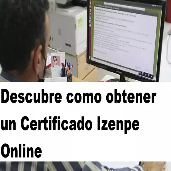 certificado izenpe online