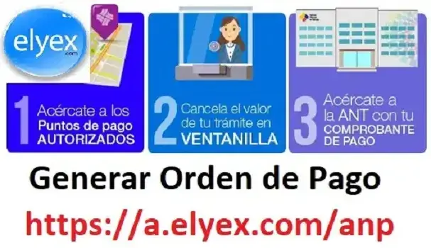 generar oden pago puntos autorizados