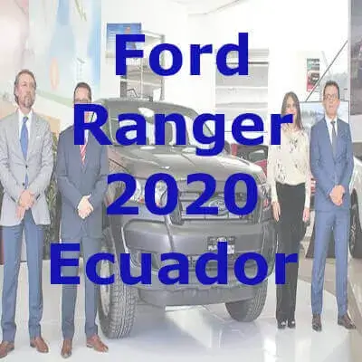 ford ranger ecuador precio