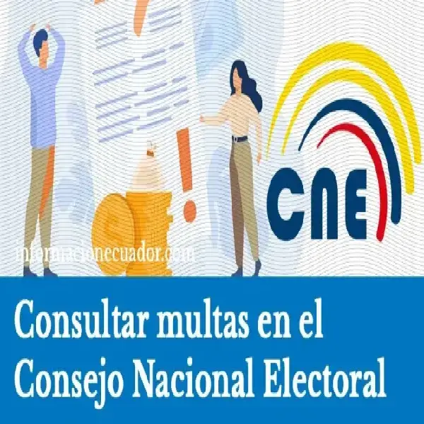 Consulta de multas CNE Ecuador Servicios en línea