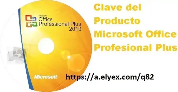 clave producto microsoft profesional