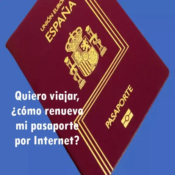 como renuevo pasaporte internet
