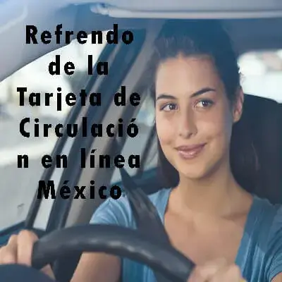 refrendo tarjeta circulacion mexico