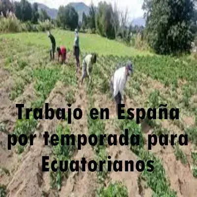 trabajo espana temporada ecuatorianos