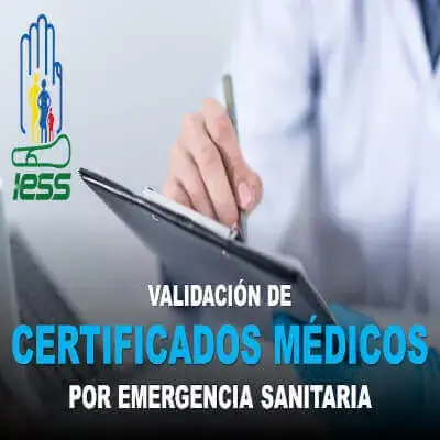 validacion certificados medicos iess