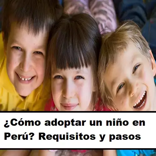 ¿Cómo adoptar un niño en Perú? Requisitos y pasos