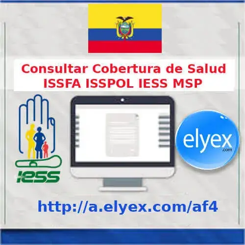 Consultar cobertura de Salud: ISSFA, ISSPOL, IESS, MSP