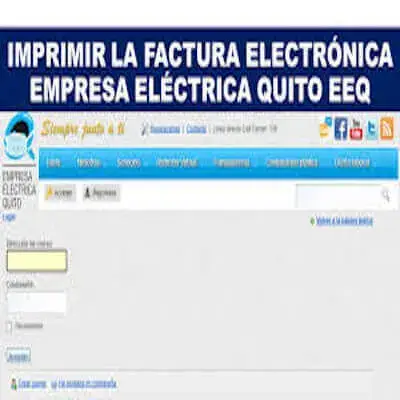 factura electronica empresa electrica quito