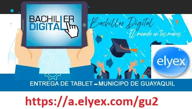 bachiller digital entrega tablet municipio guayaquil