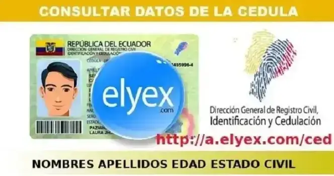 Ecuador consultar número de de identidad Registro Civil gratis