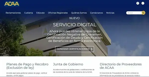 certificado ACCA