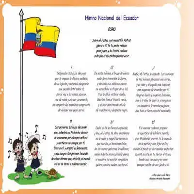 Himno Nacional del Ecuador Completo