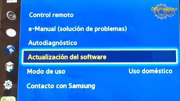 %%currentyear%% actualizar smart tv sistema operativo conexión internet control remoto memoria USB métodos riesgos disponibilidad versión televisor