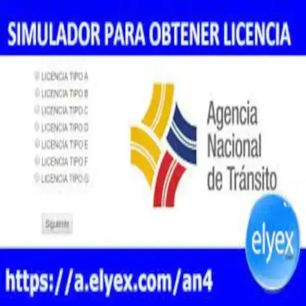 Ecuador ANT Banco de Preguntas licencia tipo B Simulador